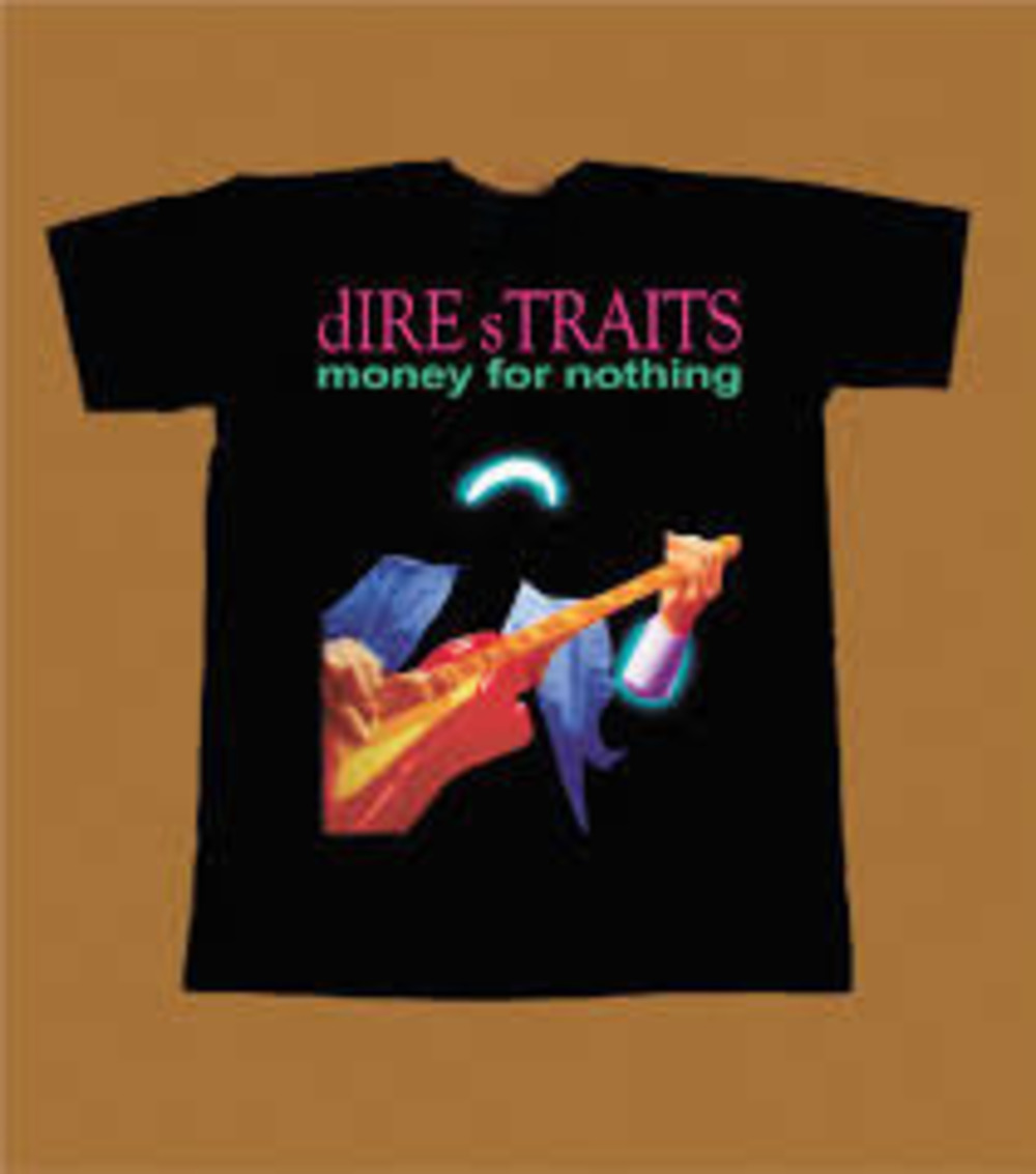 DIRE STRAITS T-SHIRT - MONEY FOR NOTHING
